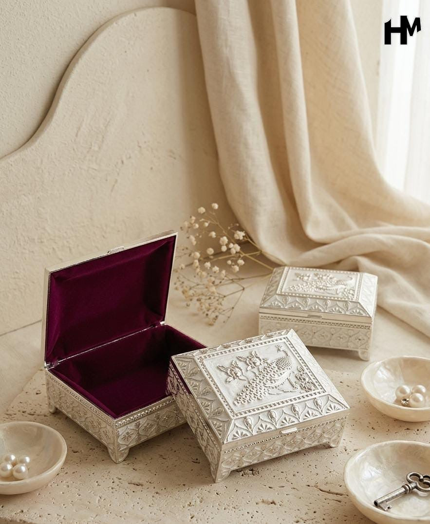 Imported Silver Gift box