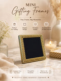 Mini Gifting Frame – 4 Inch | Decorative Metal Frame