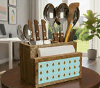 Mangowood Cutlery Holders