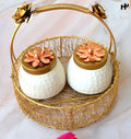 Mystic Flora Canister Basket Set