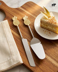 Pineapple Cake servers