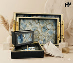Premium Luxe Leatherite Combo Set