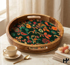 Mangowood Round Trays