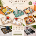 Mystic Square Serving Tray