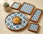 Designer Mangowood Platter Set
