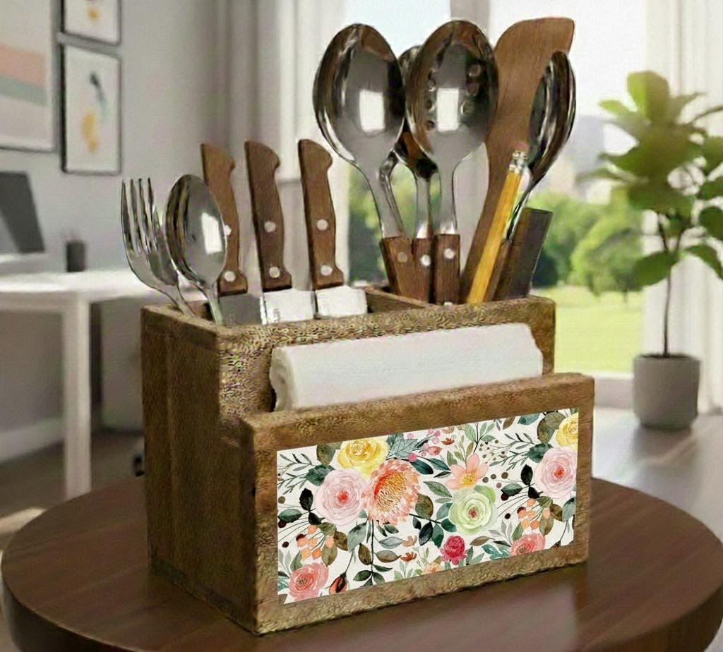 Mangowood Cutlery Holders