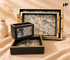 Premium Luxe Leatherite Combo Set