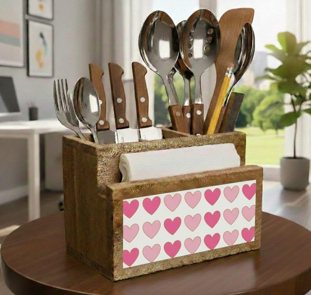 Mangowood Cutlery Holders