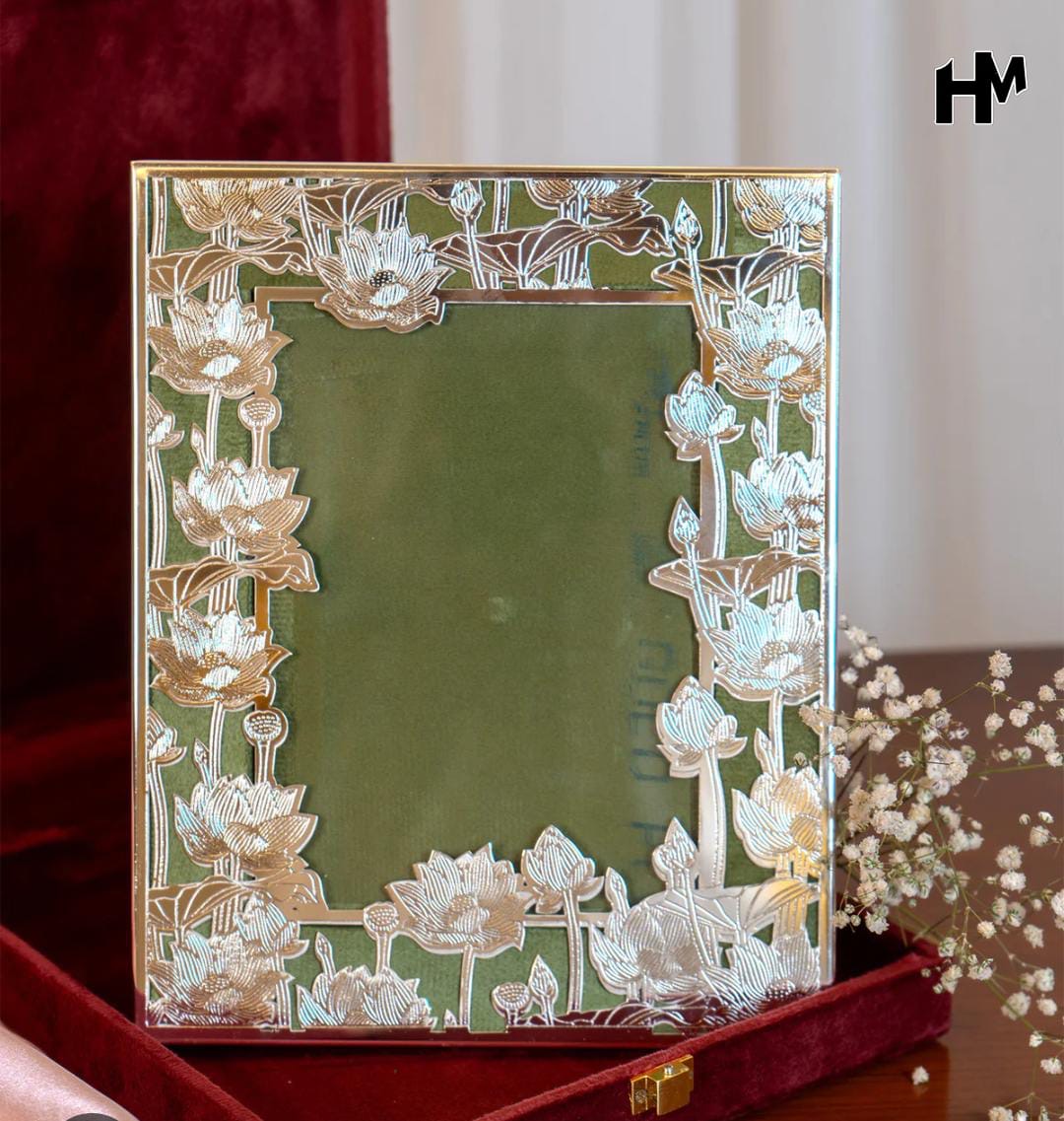 SS Royal Photoframe in velvet box