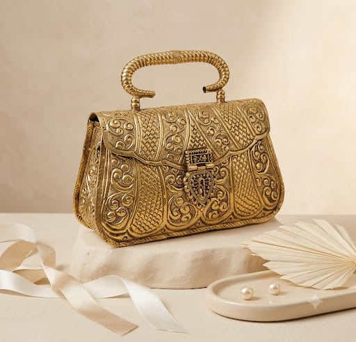 Golden Mystic Clutch