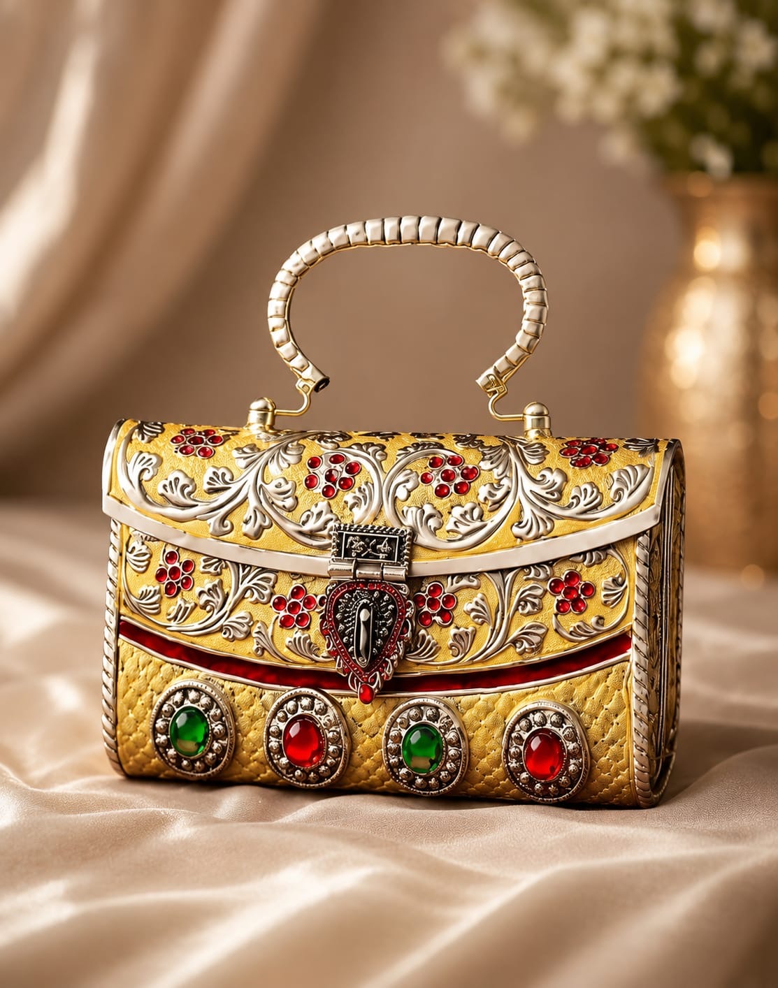 Regal German Silver Clutch