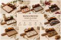 Mangowood Three Bowl Platters