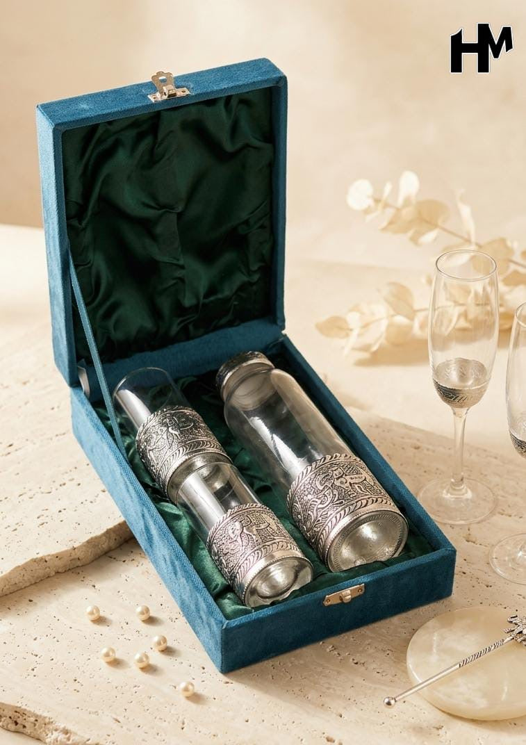 Royal Elephant Bottle & Glass Set