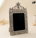 German Silver Photo Frame – 13 x 8 Inch | Premium Decorative Frame