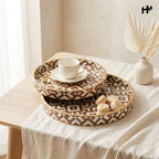 Wooden Round Tray sets