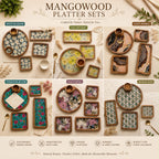 Mangowood Platter Set