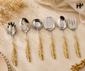 Elegant Brass Serveware
