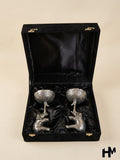 German silver Elephant bowl set