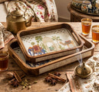 Heritage Mangowood Tray Set (Set of 2)