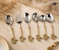 Elegant Brass Serveware