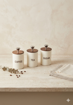 Tea Coffee Sugar Cannisters