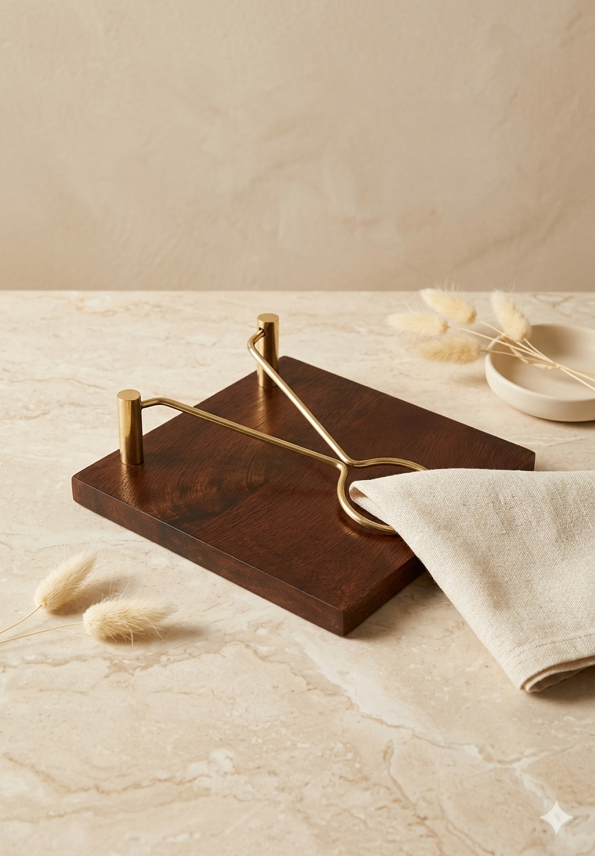 Mangowood Napkin Holder