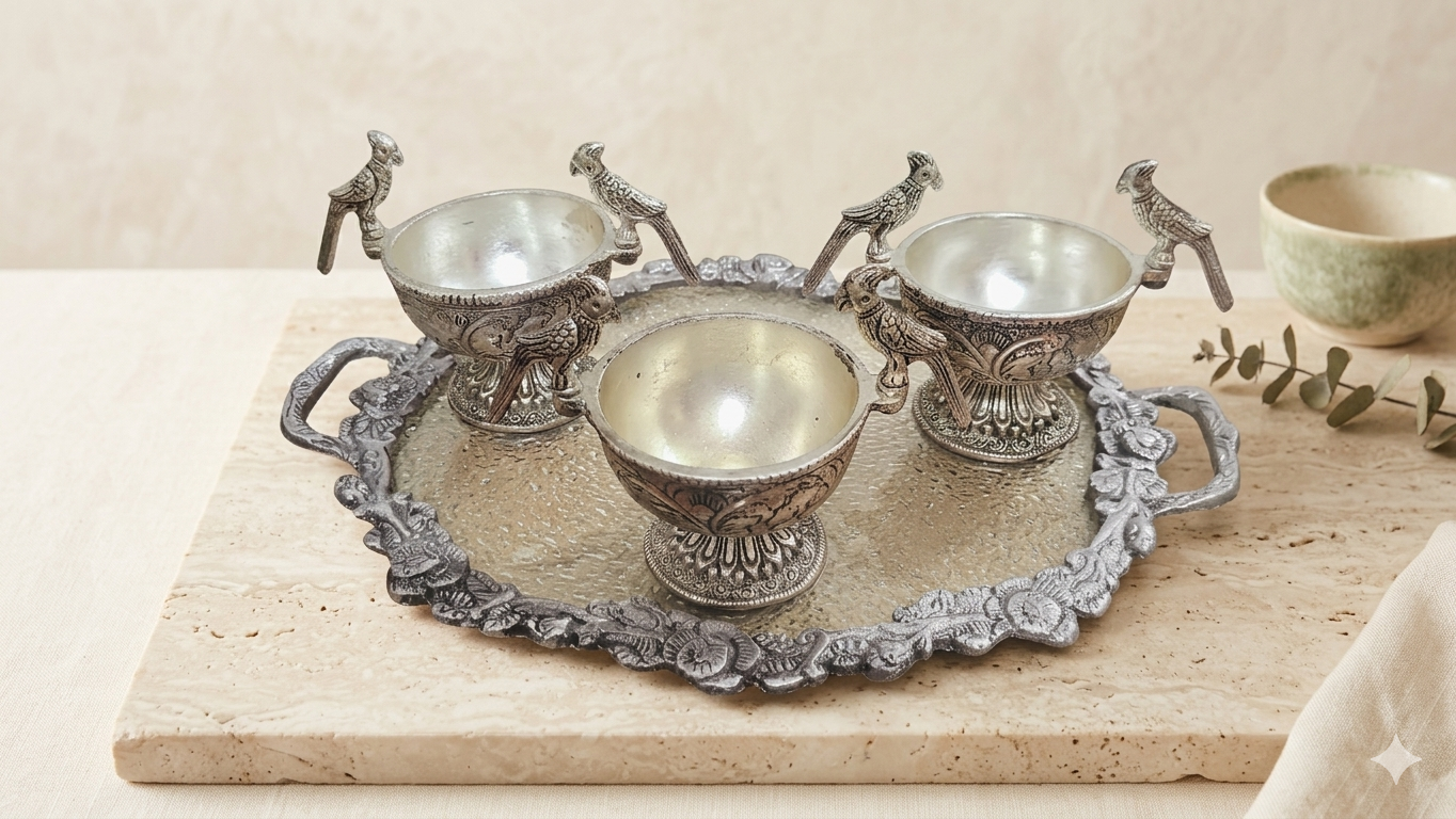 Parrot Bowl Platter Edit