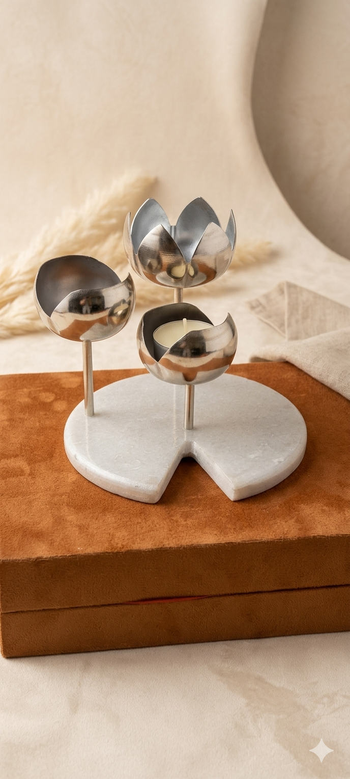 Marble Radiance Platter