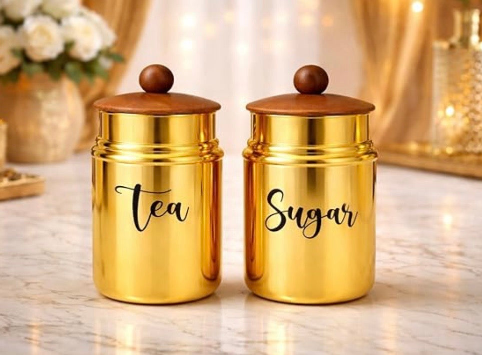 Tea Coffee Sugar Cannisters