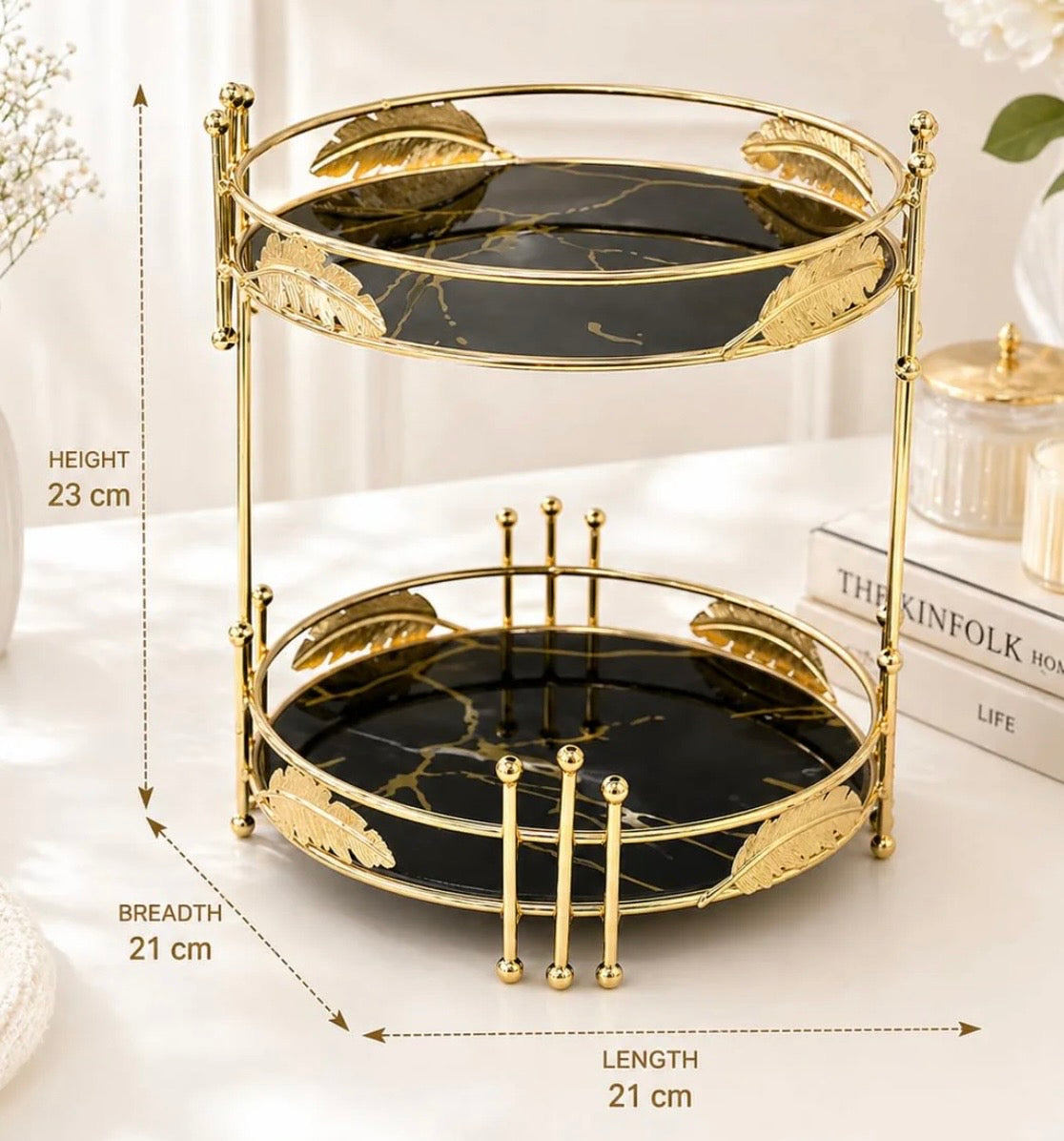 Dual Luxe Two tier Organiser