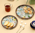 Mystic Round Serving Tray Set