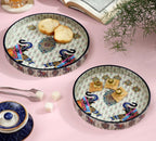 Mystic Round Serving Tray Set