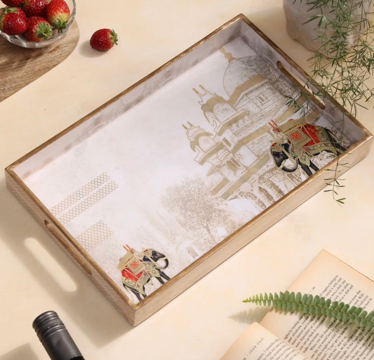 Mystic Rectangle Serving Tray
