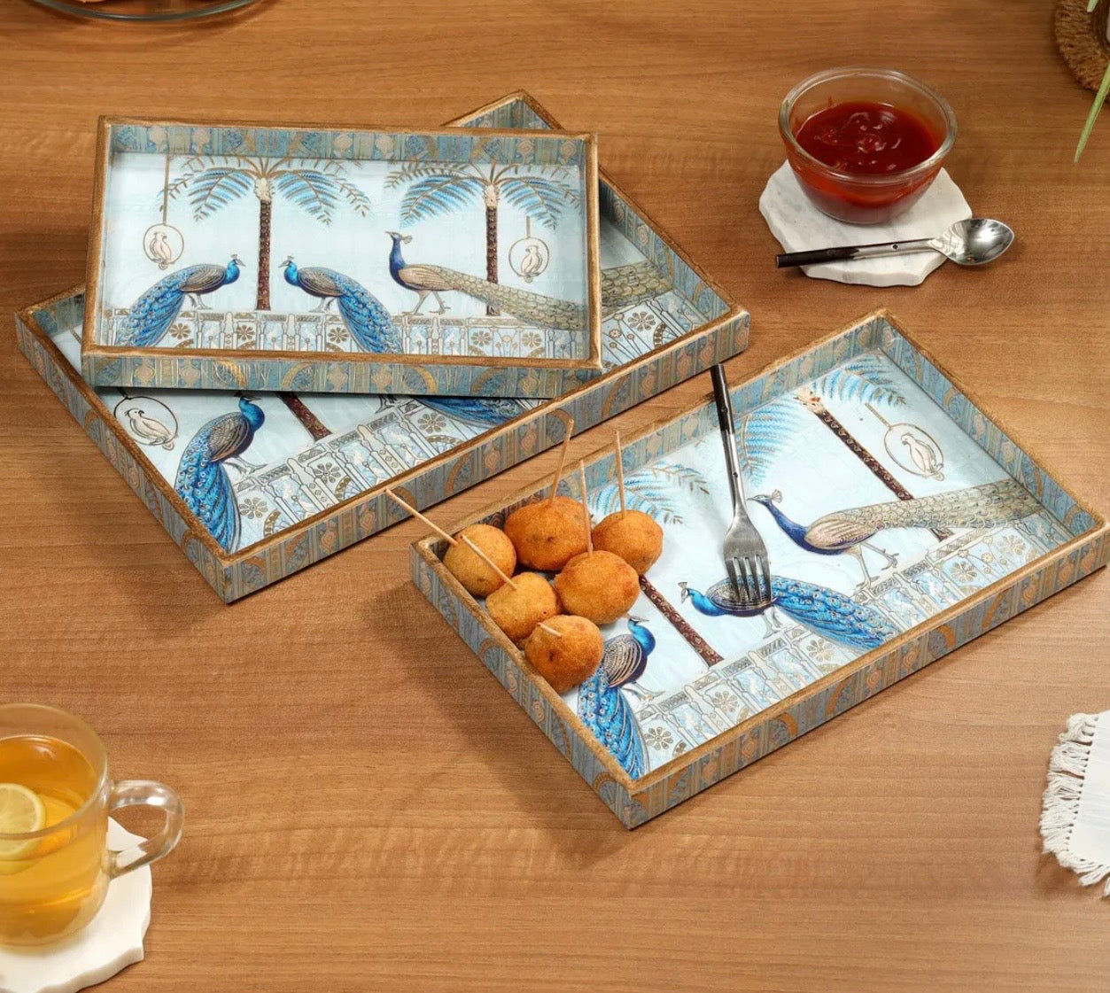 Rectangle Tray Set of 3