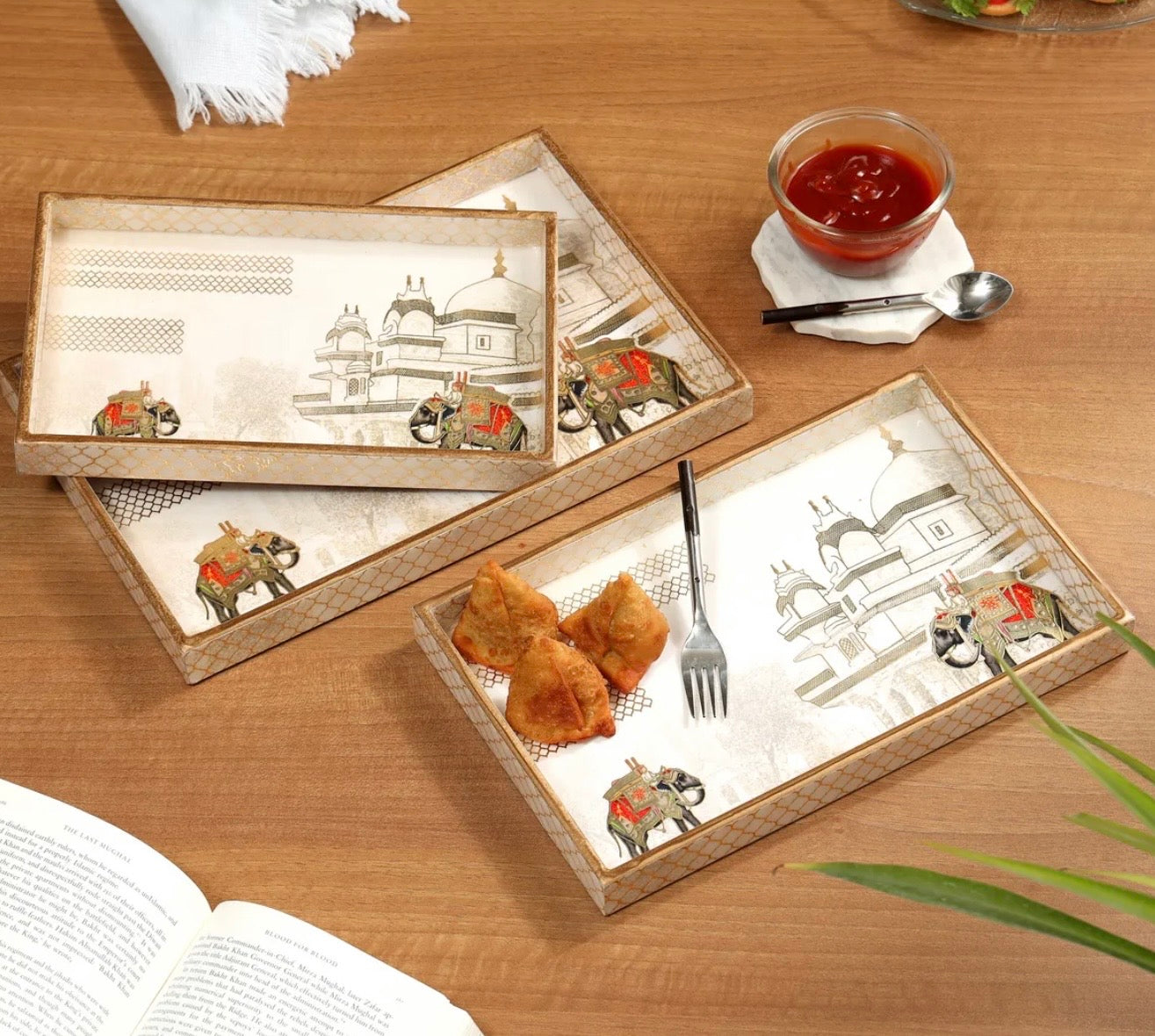 Rectangle Tray Set of 3