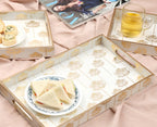 Mystic Rectangle Serving Tray Set