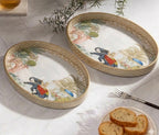 Mystic Oval Serving Tray Set