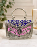 Silver Grace Clutch