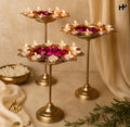 Luxe Glow Tealight Holder Set – Set of 3