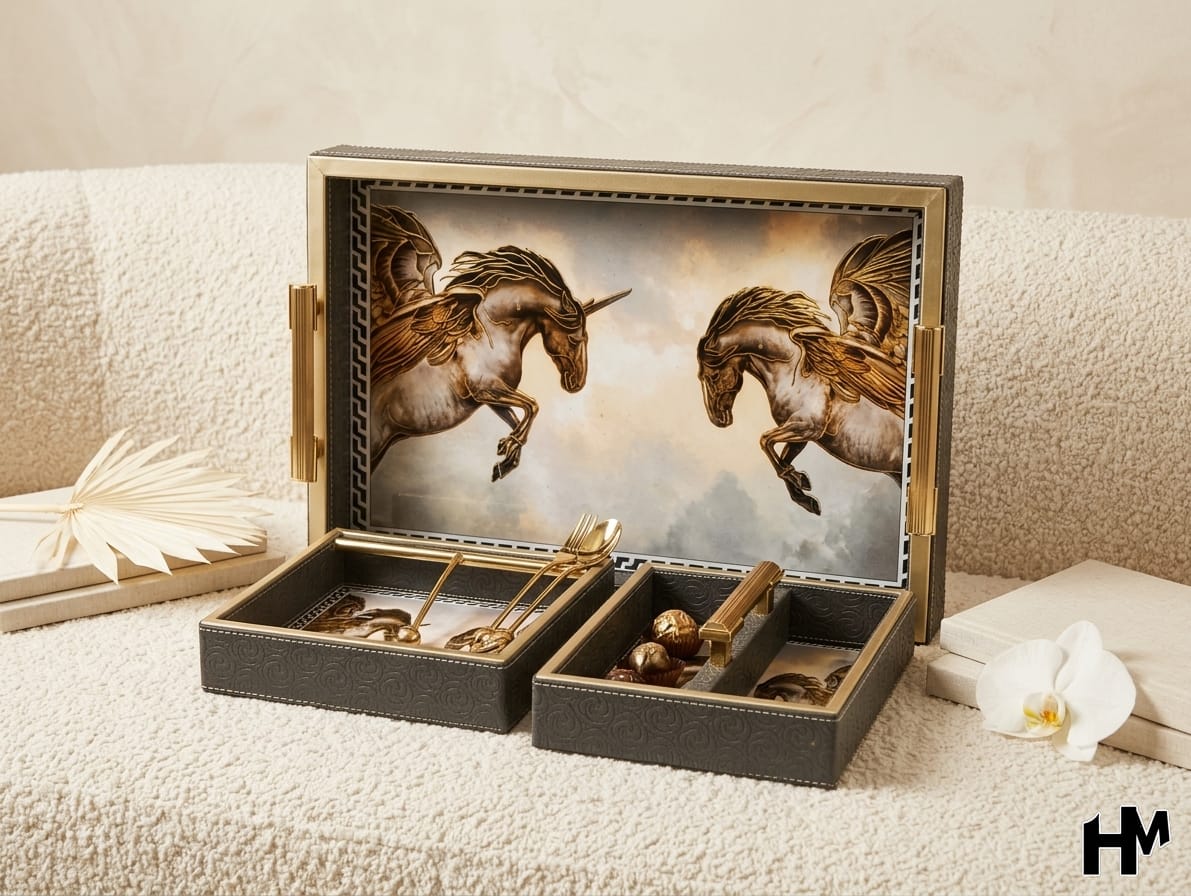 Leatherite Tray Corporate Combo