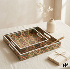 Wooden Square Tray sets