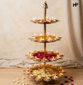 Grand Heritage Four-Tier Urli