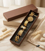 Brass Napkin Holders set