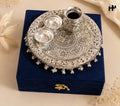 German Silver Pooja Thali set