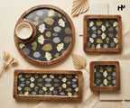 Mangowood Platter Set